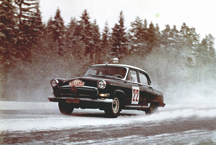 Волга ралли Монте Карло 1964