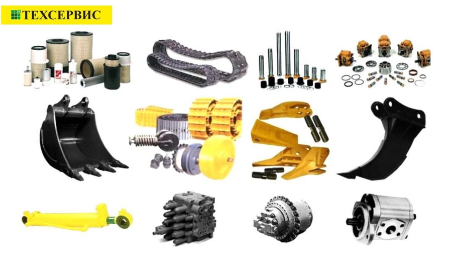 Запчасти для спецтехники Doosan,Hyundai,Volvo