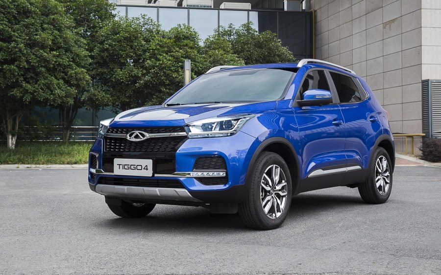 Chery Tiggo 4 синий