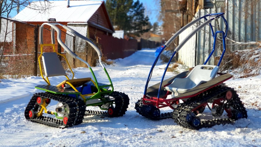 Детский снегоход SNOWRUNNER Max 80