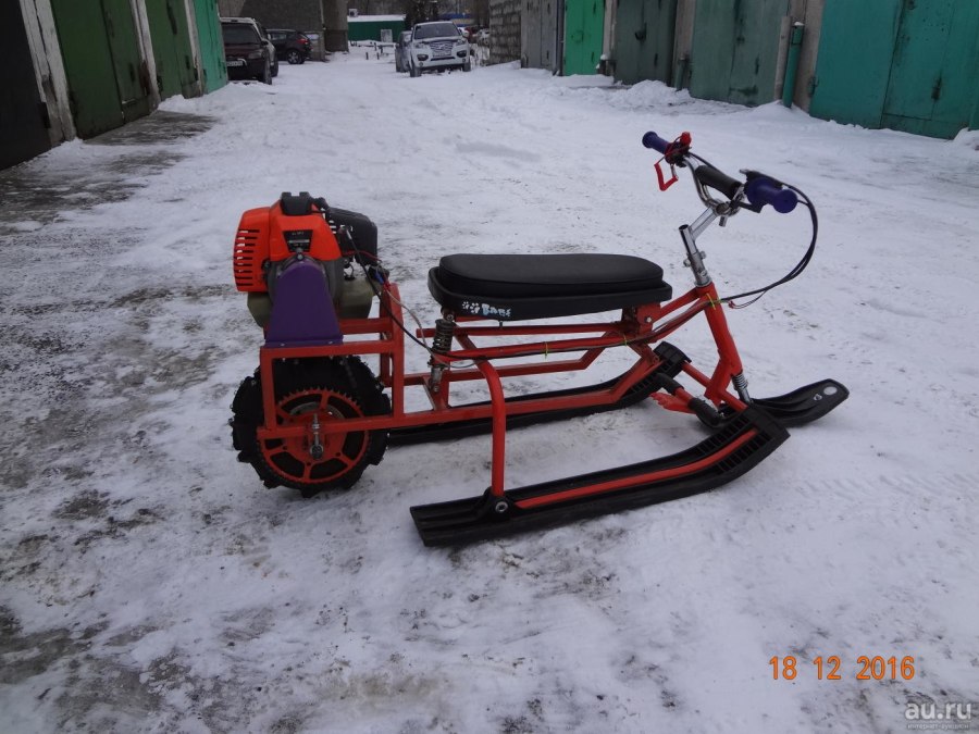 Детский мотоснегокат Робинзон 250w