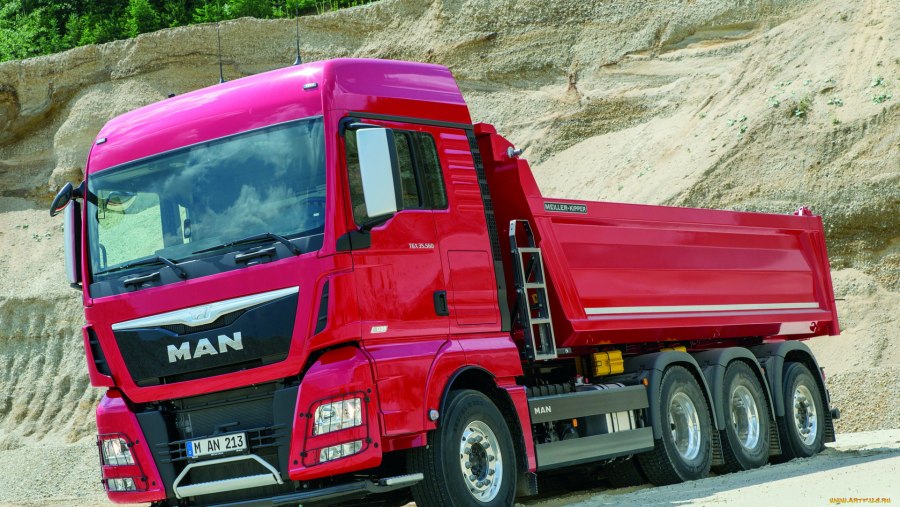 Самосвал man TGX Kipper