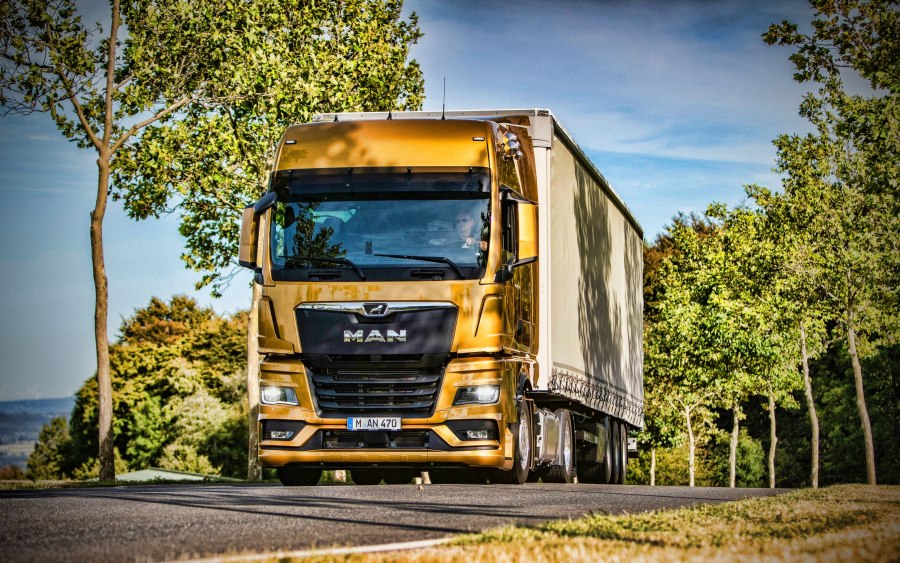 Грузовик man TGX 2021