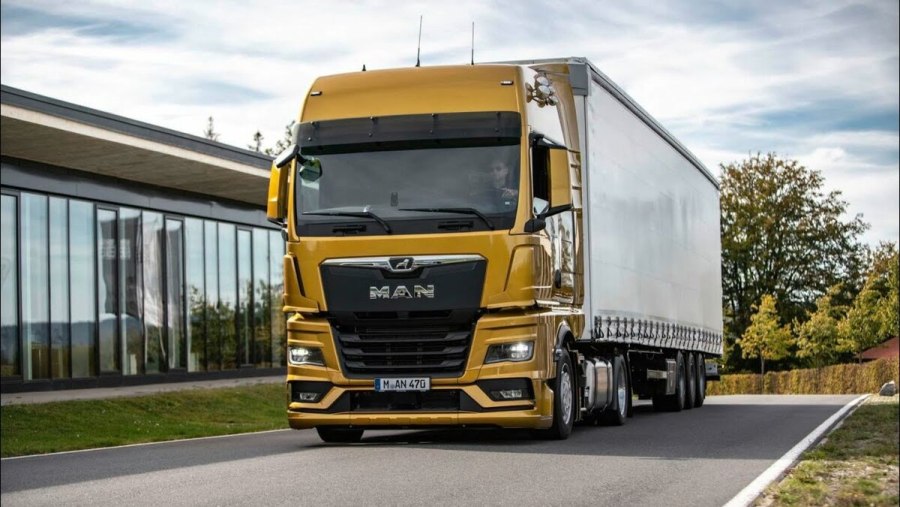 Грузовик man TGX 2021