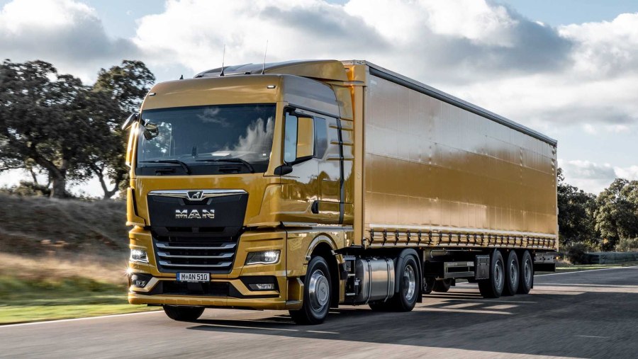 Грузовик man TGX 2021
