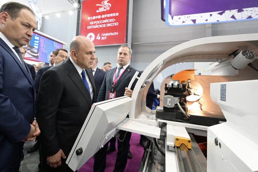 Мишустин на Иннопроме 2023