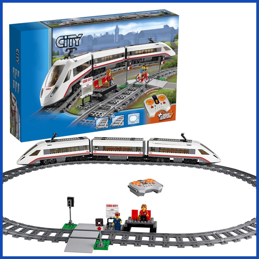 60051 Скоростной пассажирский поезд LEGO