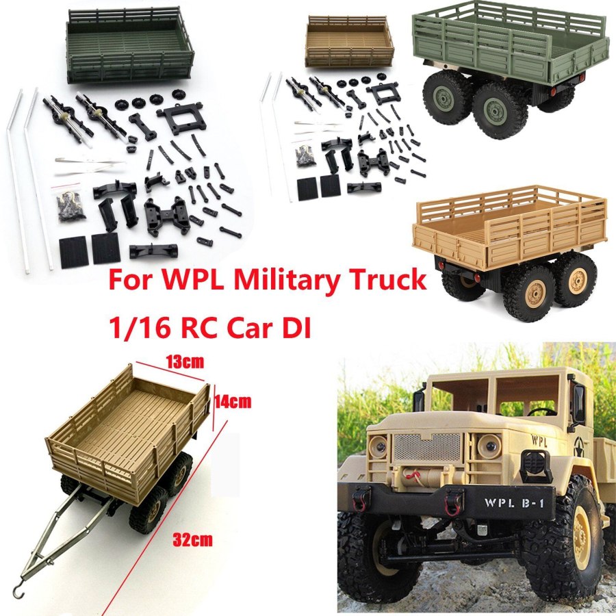 WPL Army Truck 6wd Kit инструкция