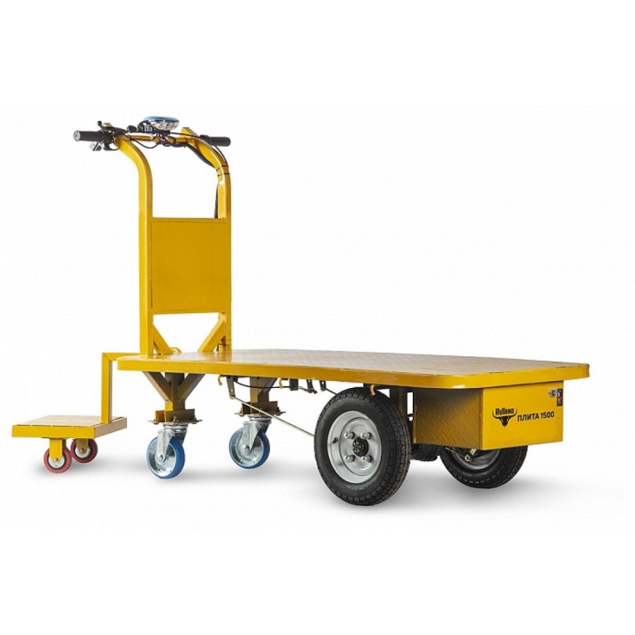 Платформенная тележка электрическая rutrike плита лифтер 2500