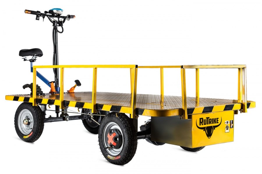 Электрическая тележка rutrike склад