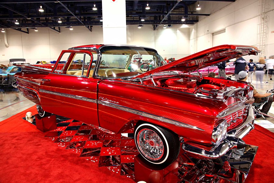 Lowrider car show