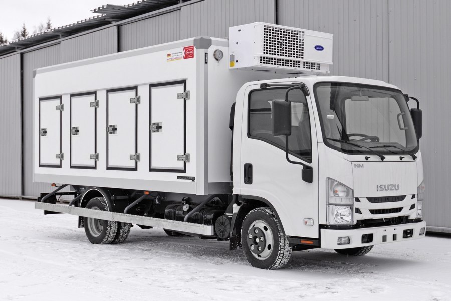 Рефрижератор на шасси Hyundai ex8