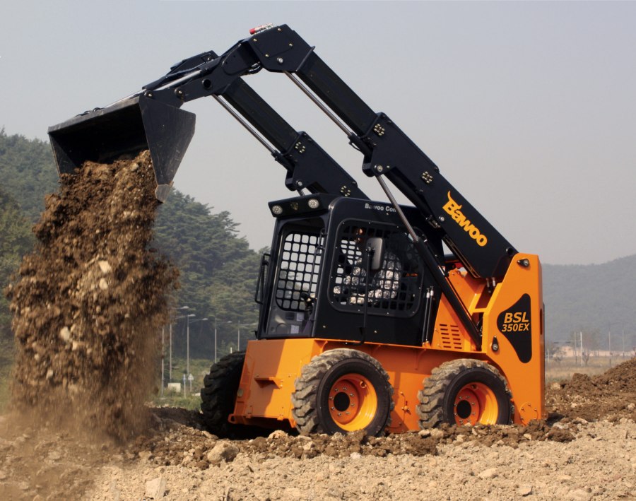 Мини погрузчик Bawoo bsl350ex Корея цена