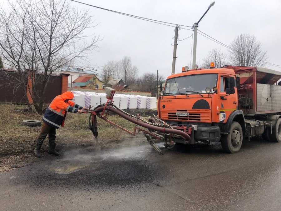 Ремонт дорожного покрытия