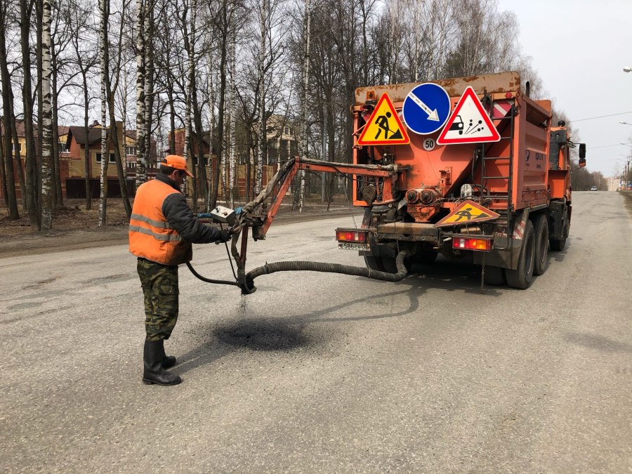 Пневмонабрызг асфальта