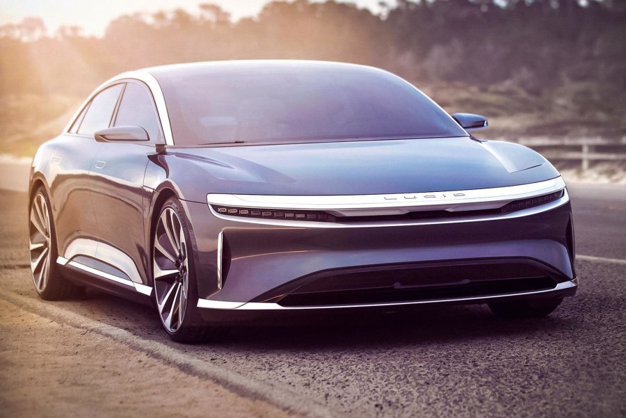 Lucid электромобиль 2022