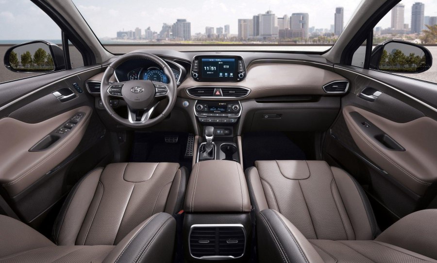 Hyundai Santa Fe 2019 салон