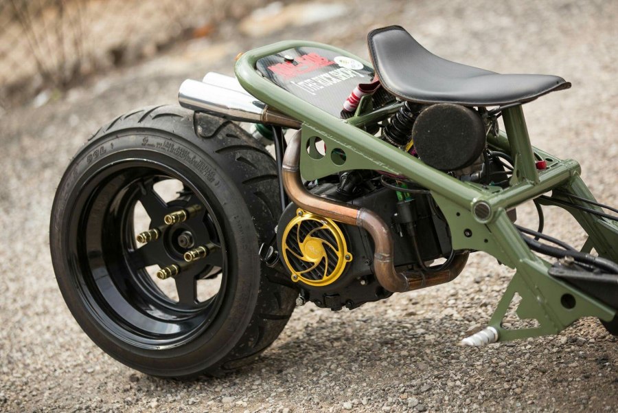 Honda Ruckus Custom постройка