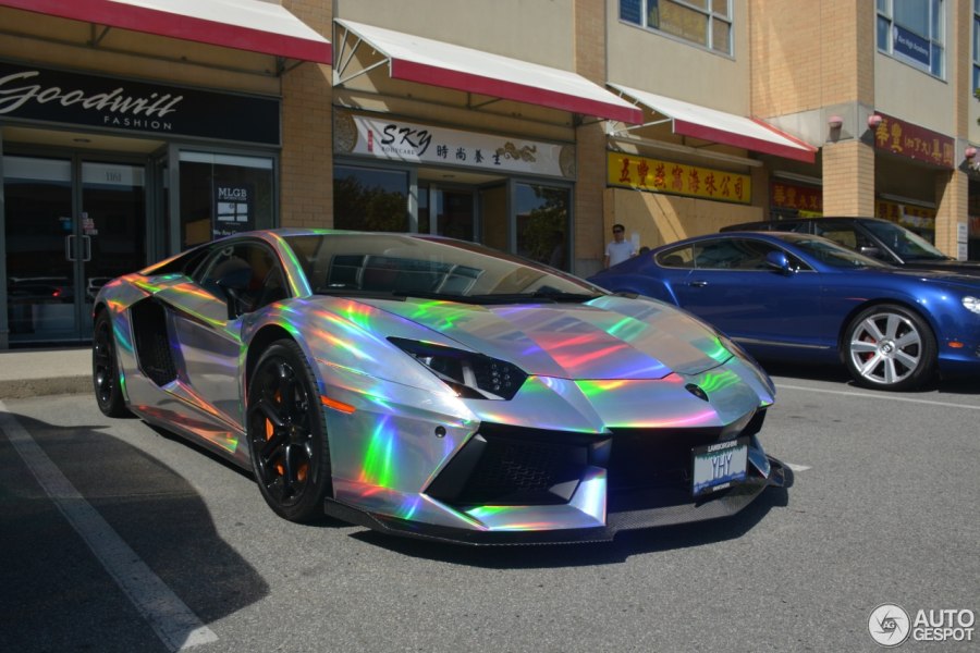 Lamborghini авентадор хамелеон