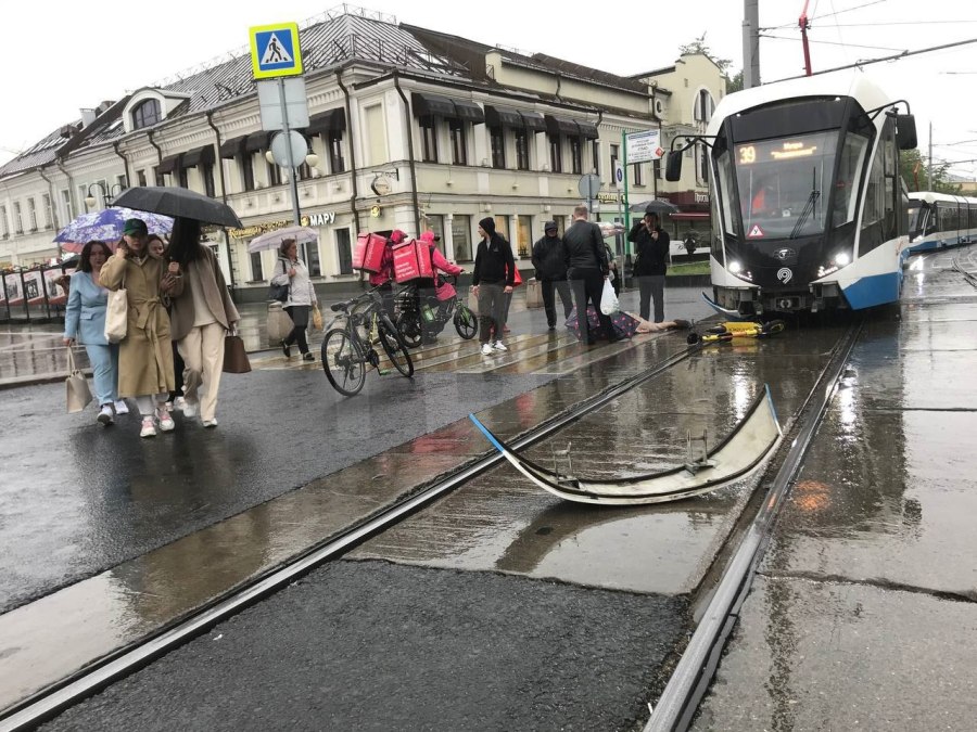 Современный трамвай