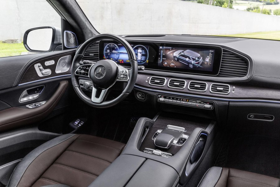 GLE Coupe 2022 салон