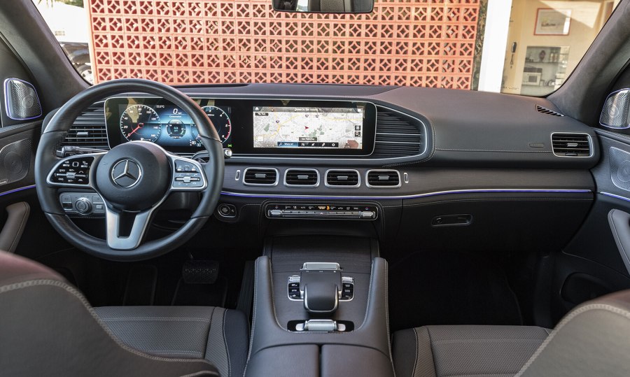 Мерседес GLE 300 D салон