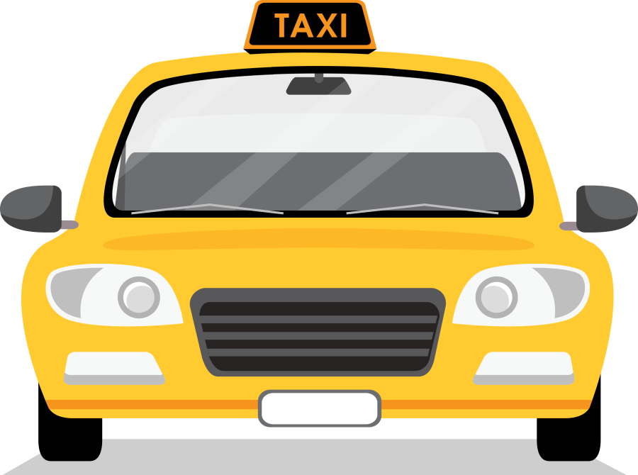 Автомобиль такси вектор