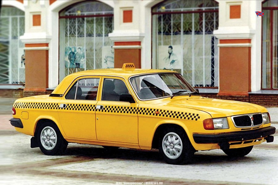 ГАЗ 3110 желтая