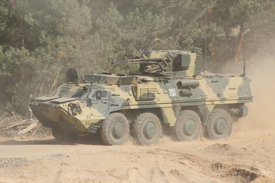 Украинский БТР-4 Буцефал