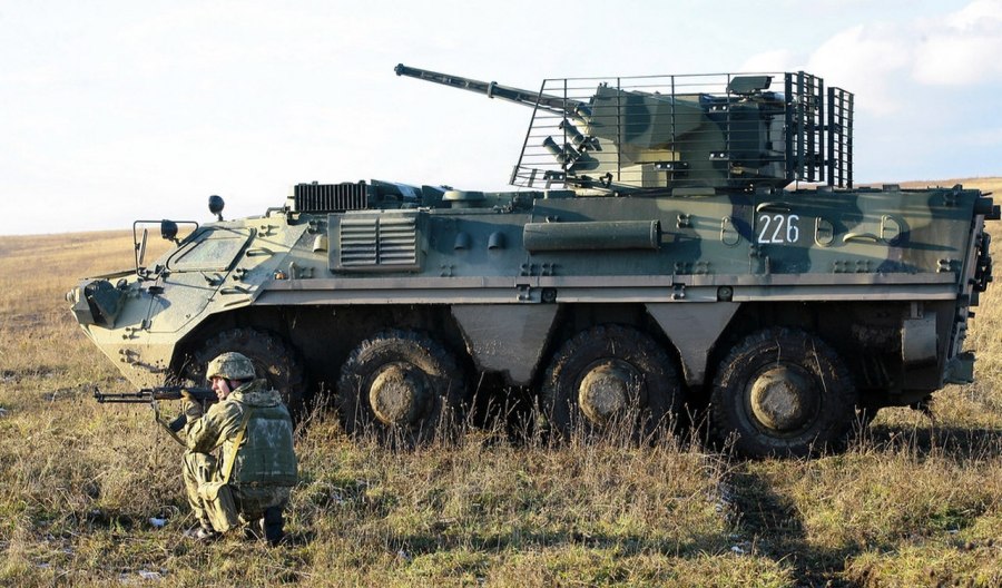 Украинский БТР-4 Буцефал