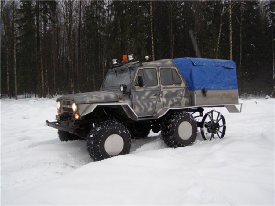 Вездеход 6х6 УАЗ
