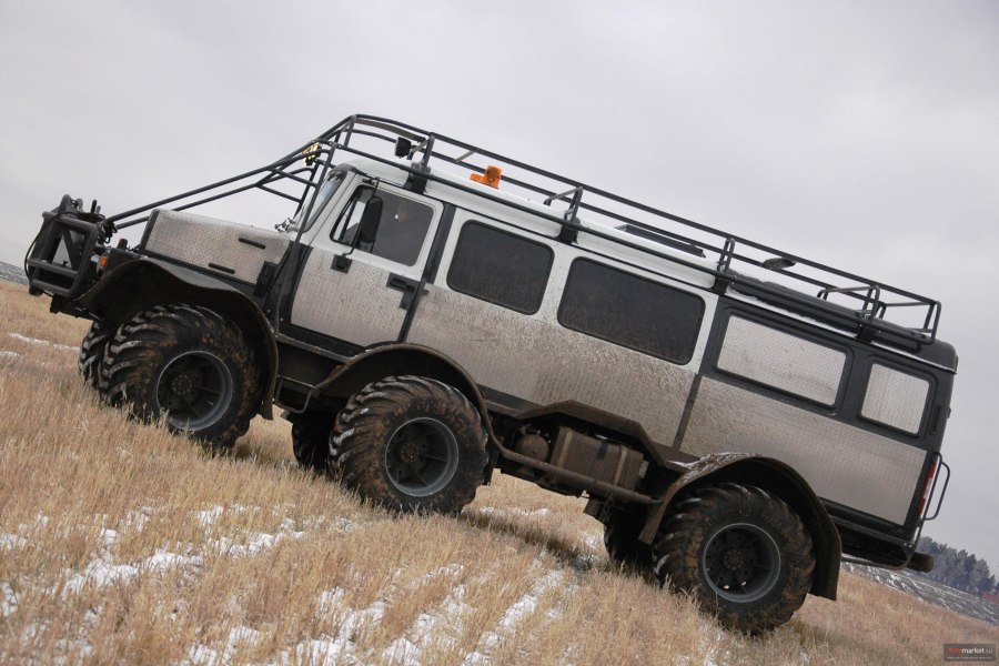 ГАЗ Борулан 6х6 ТТС 3908 Садко 6х6
