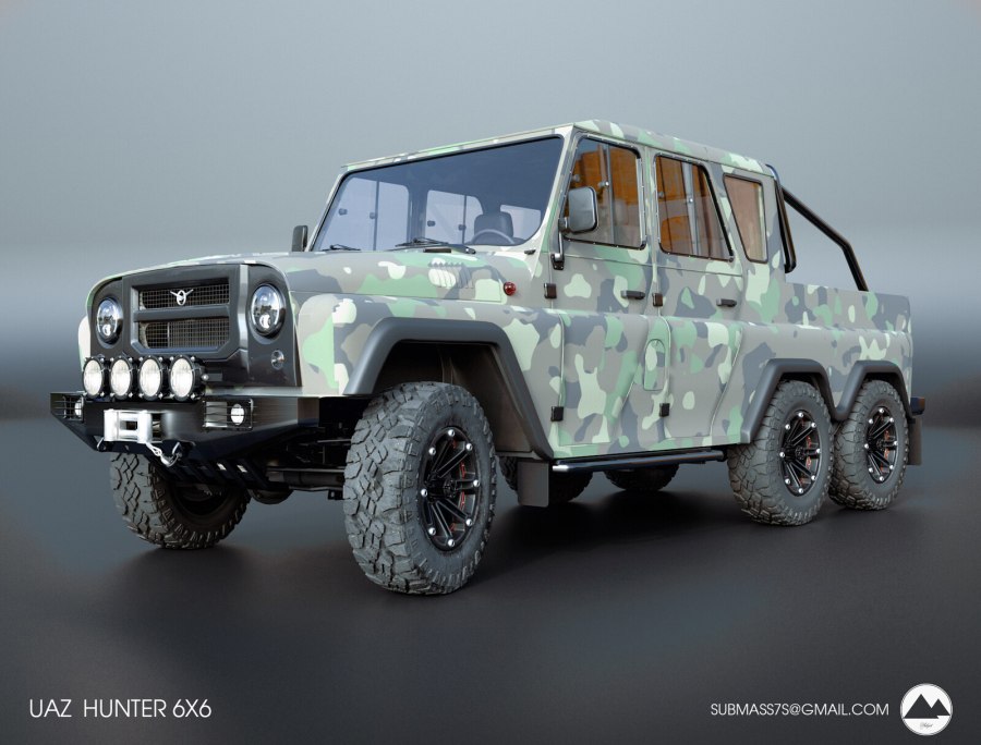 УАЗ Хантер 6x6