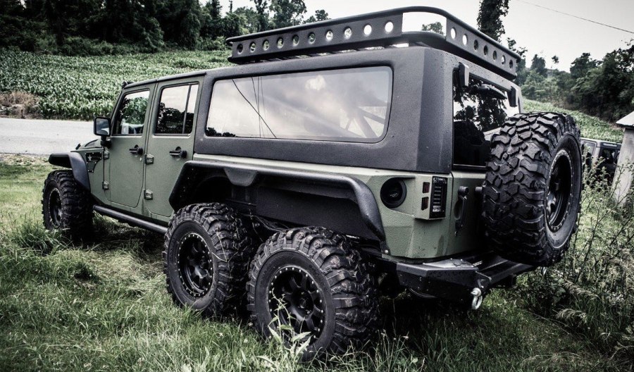 Jeep Wrangler 6х6 тюнингованный