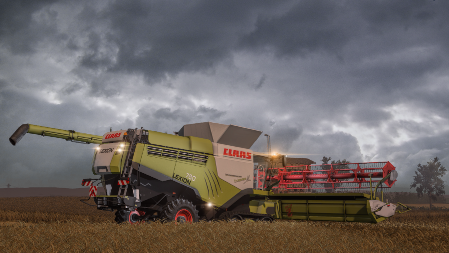CLAAS Lexion 780 жатка