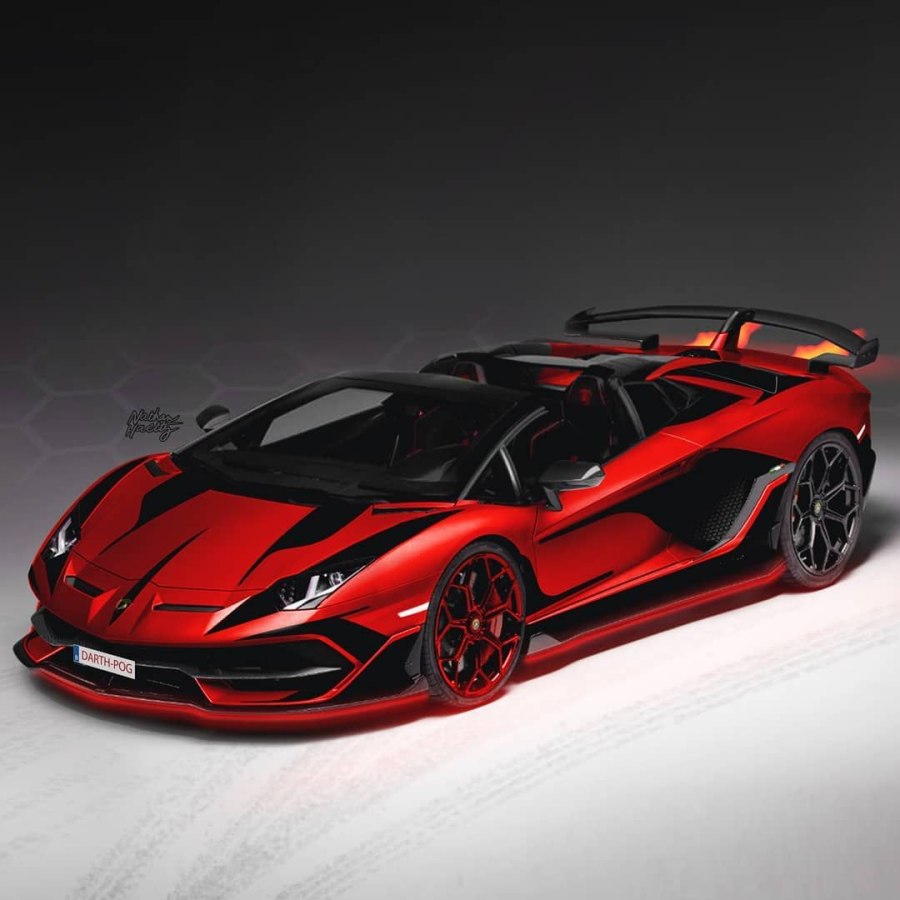 Ламборгини авентадор SVJ Roadster