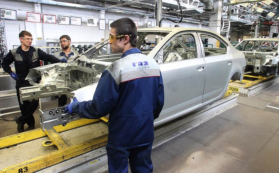 Завод ГАЗ Нижний Новгород автозавод
