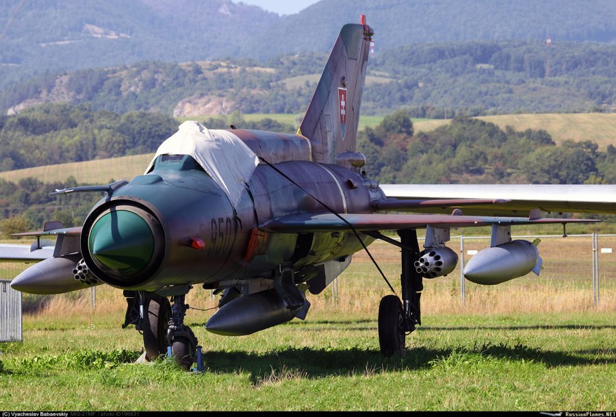Mig 21 7713 ВВС Словакии