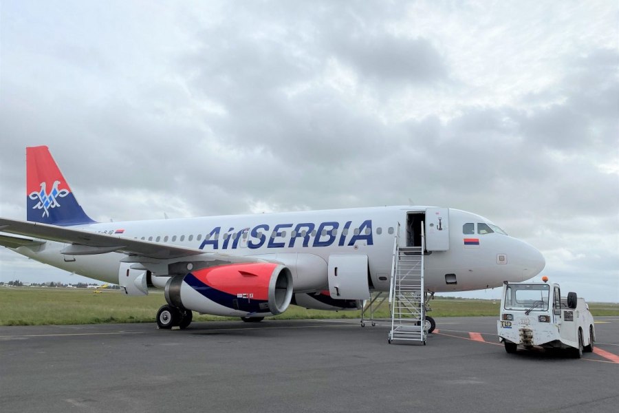 Air Serbia Airbus a319 Business