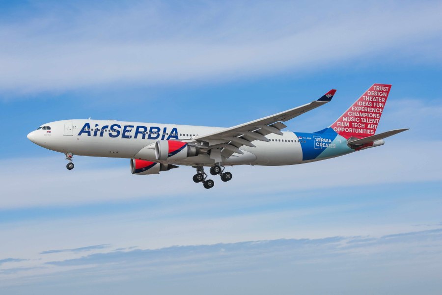 Airbus a319 Air Serbia