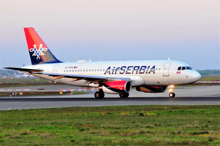 Аэробус а319 Эйр Сербия