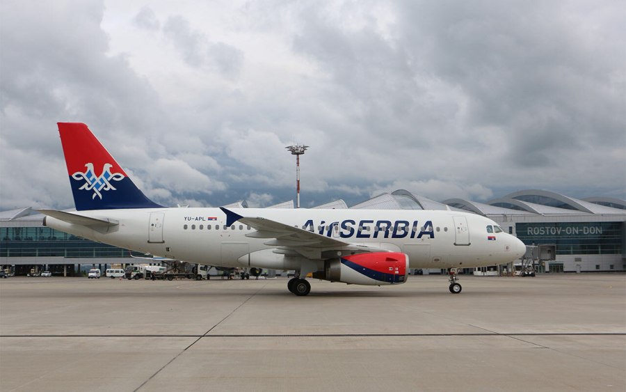 Airbus a319 Air Serbia