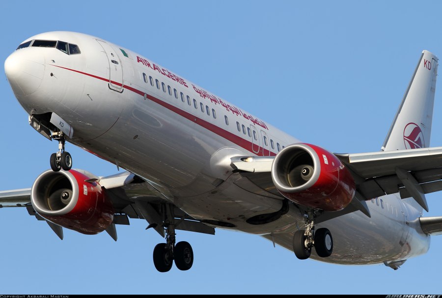 Самолеты алжирских авиалиний из Москвы Air Algerie
