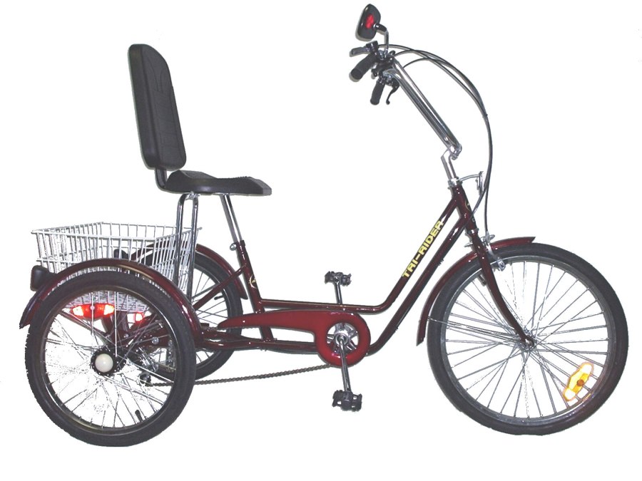 Трёхколёсный электровелосипед trike2b