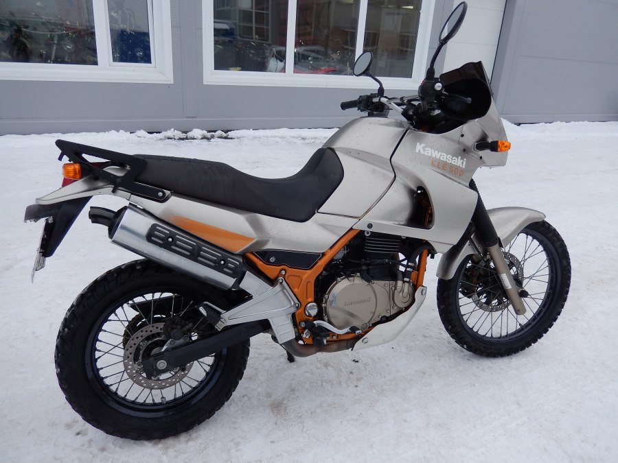 Kawasaki 500 кубов kle