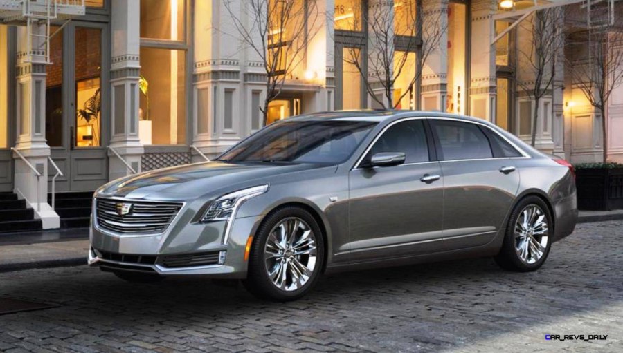 Cadillac ct6 белая