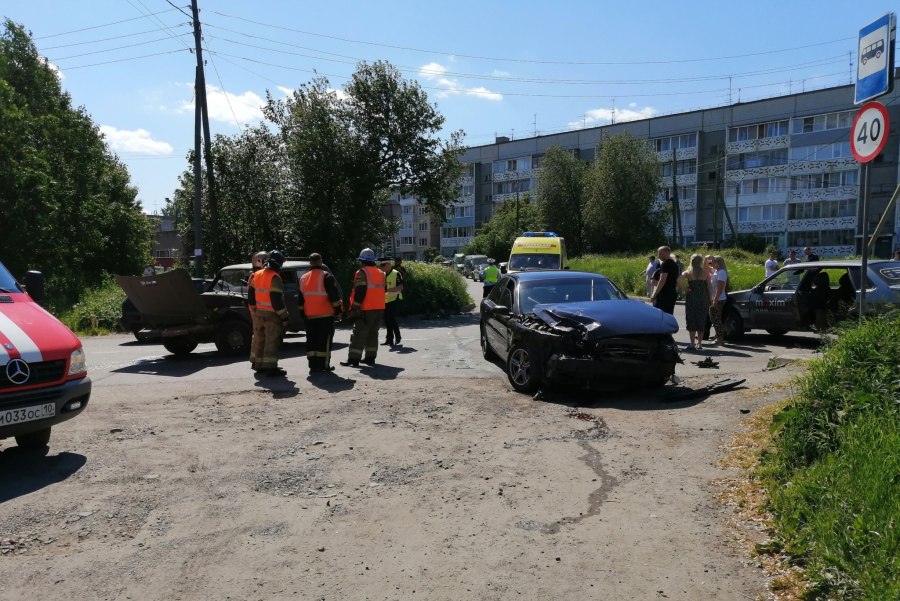 Авария на Мелентьевой Петрозаводск