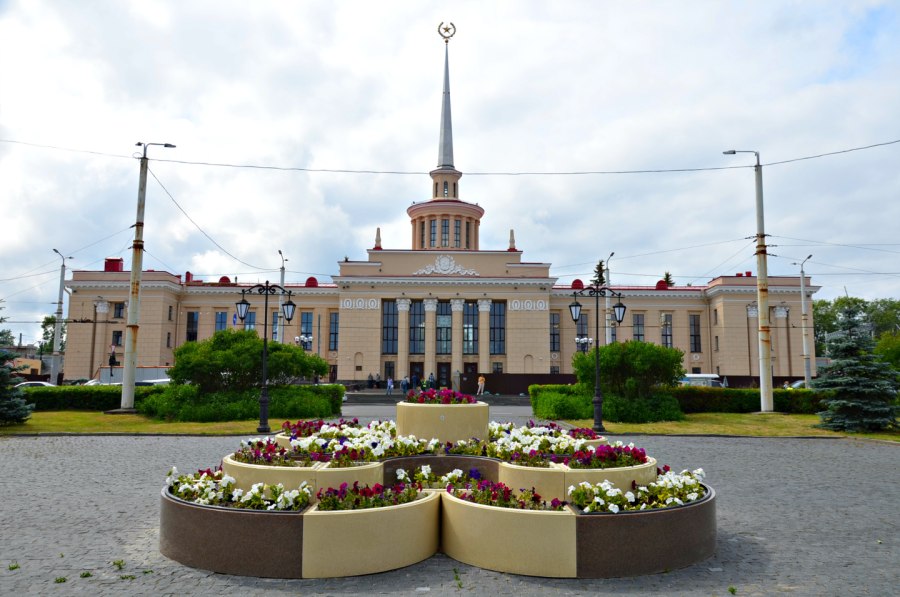 Железнодорожный вокзал Карелия Петрозаводск