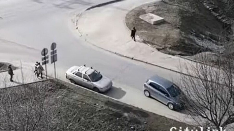 Засняли камеры видеонаблюдения
