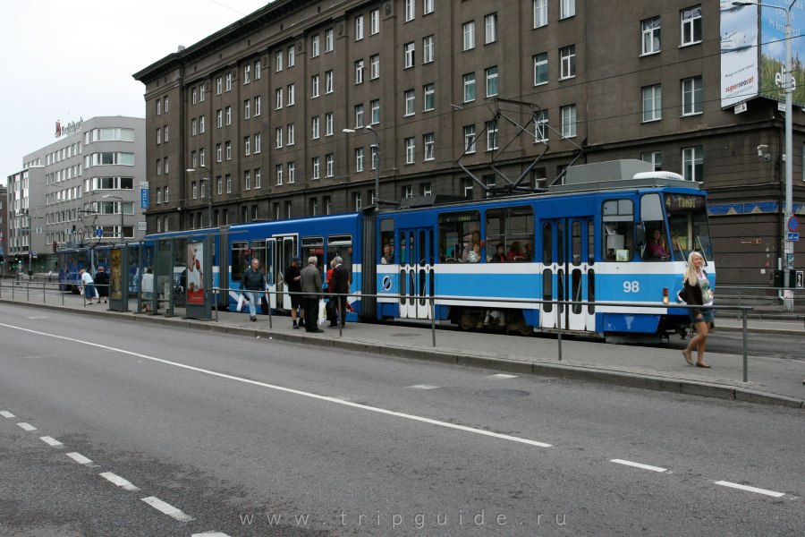 Весна трамвай Таллинн